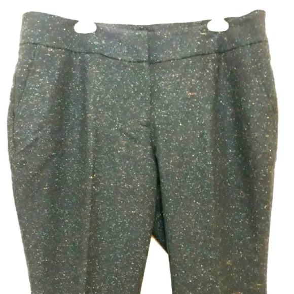 Talbots Woman Plus Rainbow Wool and Silk Lined Classic Pants Size 16 WP - Picture 2 of 13